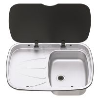 Evier couvercle Argent Sink